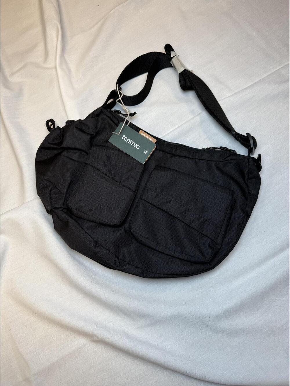 tentree Morley Slouch Bag - Black